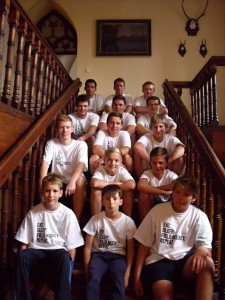 Soustředění chlapců Vráž 2015