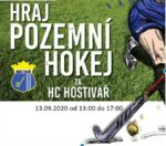 Hraj pozemní hokej za HC Hostivař - 13.9.2020